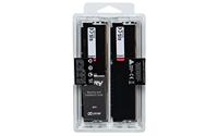 Kingston FURY Beast Werkgeheugenset voor PC DDR5 32 GB 2 x 16 GB On-die ECC 5200 MHz 288-pins DIMM CL40 KF552C40BBK2-32 - thumbnail