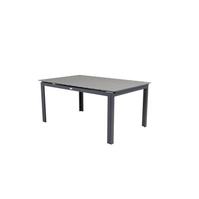 Nohr Uitschuifbare Tuintafel 'Ethen' 160/240 x 100cm, kleur Zwart