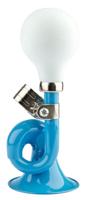 Fietstoeter krul PexKids - blauw met witte bol - thumbnail