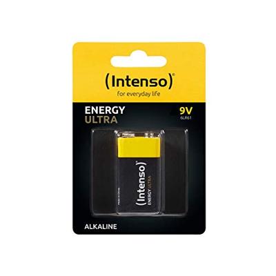 Intenso Energy Ultra 9V Block Alkaline Batterij - 6LR61