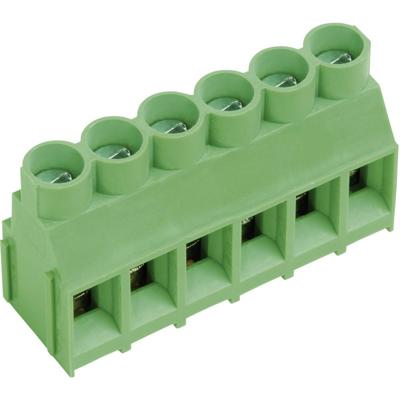 PTR Hartmann 50840020201D Klemschroefblok 4.00 mm² Aantal polen 2 Groen 1 stuk(s)