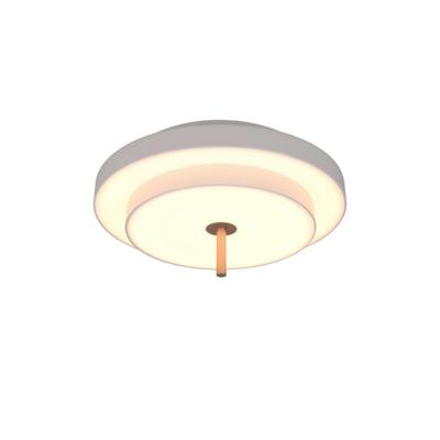 Trio Moderne plafondlampKeaton wit Ø 40cm - 640210176