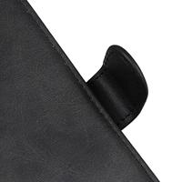 Casecentive Leren Wallet case met sluiting iPhone 13 Mini zwart - thumbnail
