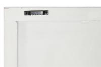 Wanddecoratie DKD Home Decor 90 x 3,5 x 90 cm Zilverkleurig Grijs Wit Modern Cirkels 90 x 2 x 90 cm - thumbnail