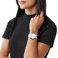 Michael Kors Heren Runway MK3178 zilveren roestvrijstalen quartz modehorloge - thumbnail