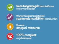 FELIX POUCH ORIGINAL IN GELEI MIX BOX RUND / KIP / TONIJN / ZALM 44X85 GR - thumbnail