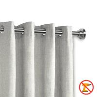 ACAZA Gordijnroede Zilvergrijs - thumbnail