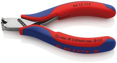 Knipex 64 12 115 64 12 115 Elektronica en fijnmechanica Voorsnijder Met facet 115 mm