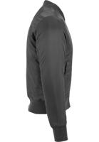 Urban Classics / Bomberjack Basic Bomber in grijs - thumbnail