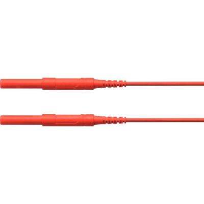 Schützinger HSPL 8568 / AWG16 / 200 / RT Veiligheidsmeetsnoer Stekker 4 mm Stekker 4 mm Rood 1 stuk(s)