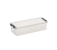 Sunware Q-line Box 3,5 liter transp/metaal - thumbnail