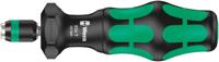 Wera 826 T Kraftform Turbo 05057480001 826 T Kraftform Turbo bithandgreep met Rapidaptor snelspanknop 150 mm 1/4 - thumbnail