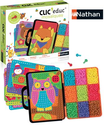 Clic educatie mozaïeken NATHAN wit