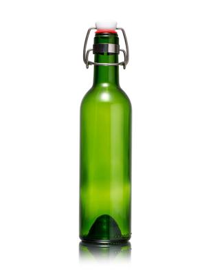 Rebottled fles - 375 ml - green