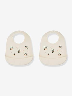 Set van 2 slabbetjes Tilda - LIEWOOD ecru