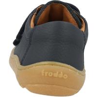 Barefootschoenen met klittenband voor meisjes BAREFOOT BASE FRODDO marineblauw - thumbnail
