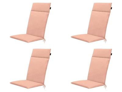 Kussen hoog universeel ca. 120x50 cm Napels salmone water repellent coating (4 stuks) Madison - Madison