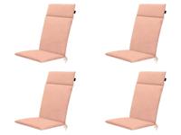 Kussen hoog universeel ca. 120x50 cm Napels salmone water repellent coating (4 stuks) Madison - Madison - thumbnail