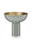 Pip Studio Hoge Schaal Metaal Groen 23cm - thumbnail