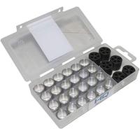 Polini rollenset roller core set 19x15.5 m 3.5-4-4.5-5 gr. - thumbnail