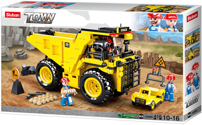 Sluban Wheel Loader bouwstenen set