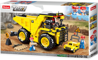 Sluban Wheel Loader bouwstenen set - thumbnail