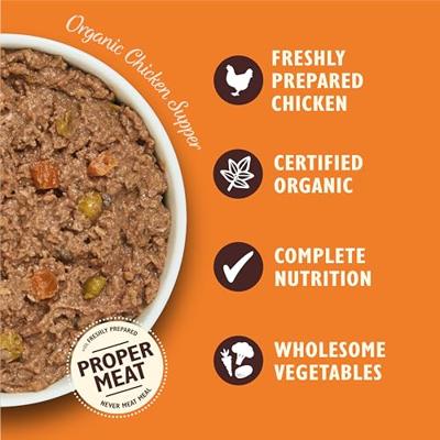 LILY'S KITCHEN DOG ORGANIC CHICKEN SUPPER 11X150 GR - thumbnail