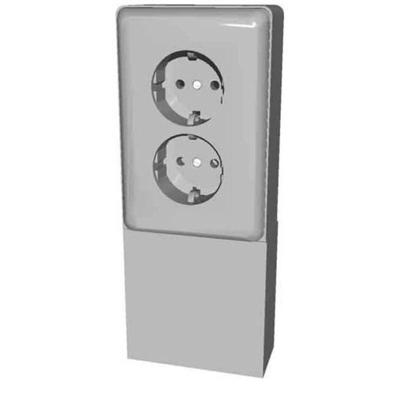 ELSO stopcontact 515504 2-voudig 16A RENOVATIE zuiver wit Meerdere kleuren 1 stuk(s) ELSO stopcontact 515504 2-voudig 16A RENOVATIE zuiver wit Meerdere kleuren 1 stuk(s)
