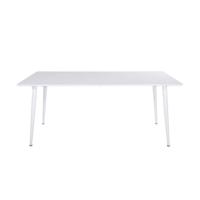 Nohr Eettafel 'Austina' MDF, 180 x 90cm, kleur Wit - thumbnail