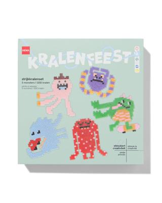 HEMA Strijkkralenset monsters
