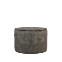 LABEL51 Poef 'Tibo' Velvet, kleur Groen - thumbnail