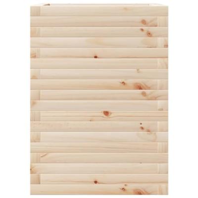 VidaXL Plantenbak 50x50x68,5 cm massief grenenhout