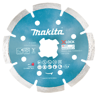 Makita Accessoires Diamantschijf 115mm - E-02060 E-02060 Makita Accessoires Diamantschijf 115mm - E-02060 E-02060