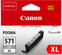 Canon inktcartridge CLI-571XL, 375 foto's, OEM 0335C001, grijs - thumbnail