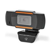 Nedis Webcam | Full HD@30fps | Vaste Scherpstelling | Zwart | 1 stuks - WCAM100BK WCAM100BK - thumbnail