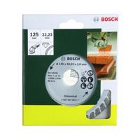 Bosch Accessoires diamantdoorslijpschijf turbo, 125 mm ø - 2607019481 - thumbnail