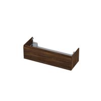INK - Onderkast 1 Lade Greeploos met Houten Keerlijst - 1200x450x350 Mm - Koper Eiken - thumbnail