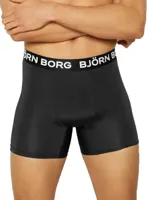 Heren boxershort - Performance - Zwart microfiber ondergoed - Sport ondergoed - thumbnail
