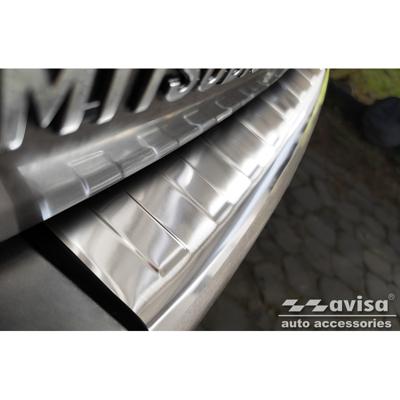 RVS Bumper beschermer passend voor Mitsubishi Outlander II 2006-2012 / Peugeot 4007 2007-2012 / AV235797