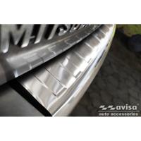 RVS Bumper beschermer passend voor Mitsubishi Outlander II 2006-2012 / Peugeot 4007 2007-2012 / AV235797 - thumbnail