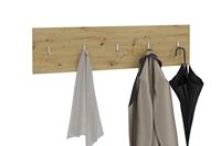 FMD wandkapstok 108,9x1,5x28,1 cm artisan eikenkleurig - thumbnail