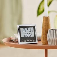 TFA Dostmann Klima Guard Thermo- en hygrometer Zilver - thumbnail