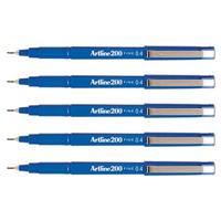 Artline 200 fineliner, blauw - thumbnail