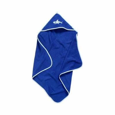 Playshoes badponcho haai blauw junior maat L Playshoes badponcho haai blauw junior maat L