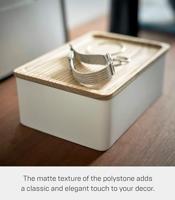 Yamazaki Sieraden- & Accessoire doos - Rin - Wit - thumbnail