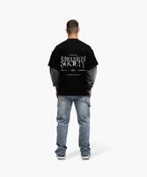 Jorcustom Uncommon Minds Double Layered Longsleeve T-Shirt Heren Zwart/Donkergrijs - Maat M - Kleur: DonkergrijsZwart | Soccerfanshop - thumbnail
