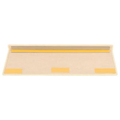 Trapmatten zelfklevend 15 st sisal-look 65x21x4 cm lichtbeige