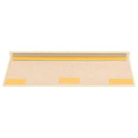 VidaXL Trapmatten 15 st 65x21x4 cm lichtbeige met rechthoekige rand - thumbnail