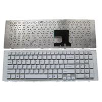 Notebook keyboard for Sony PCG-71511L L PCG-71511M without frame white - thumbnail