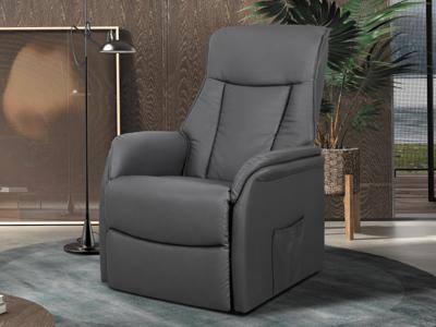 Relaxfauteuil elektrisch MALIKA grijs Relaxfauteuil elektrisch MALIKA grijs